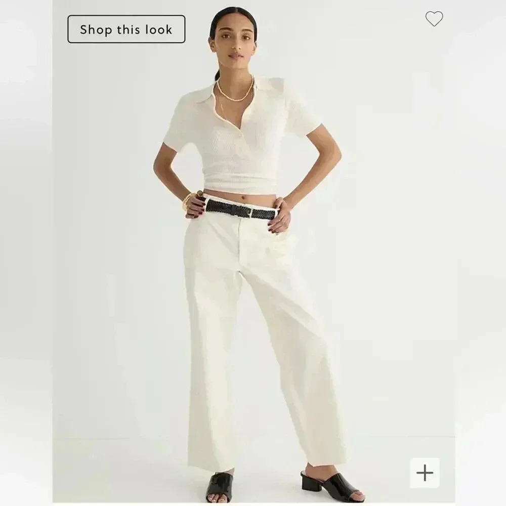 J Crew Sailor heritage chino pant in Natural 35 NWT
